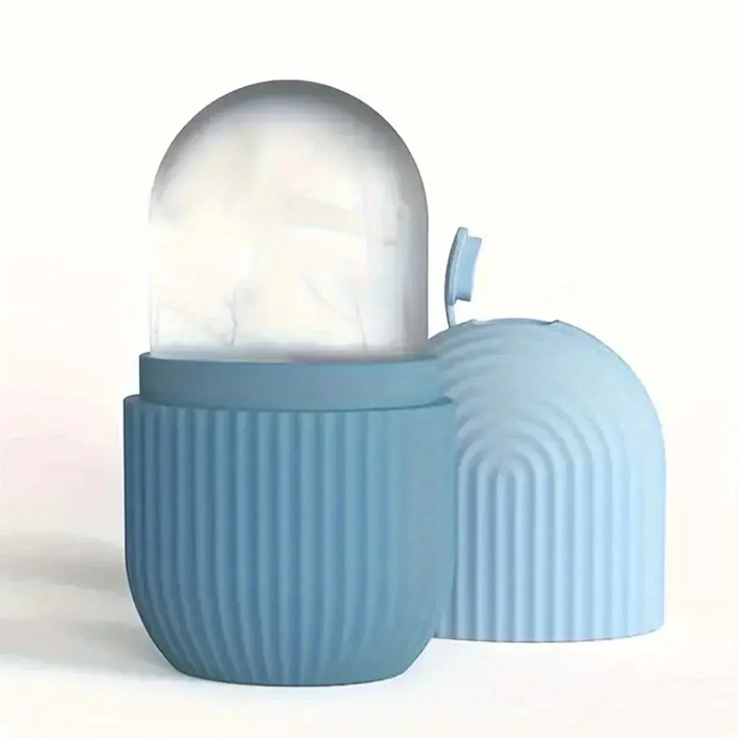 Molde de silicona para cubitos de hielo faciales de belleza facial