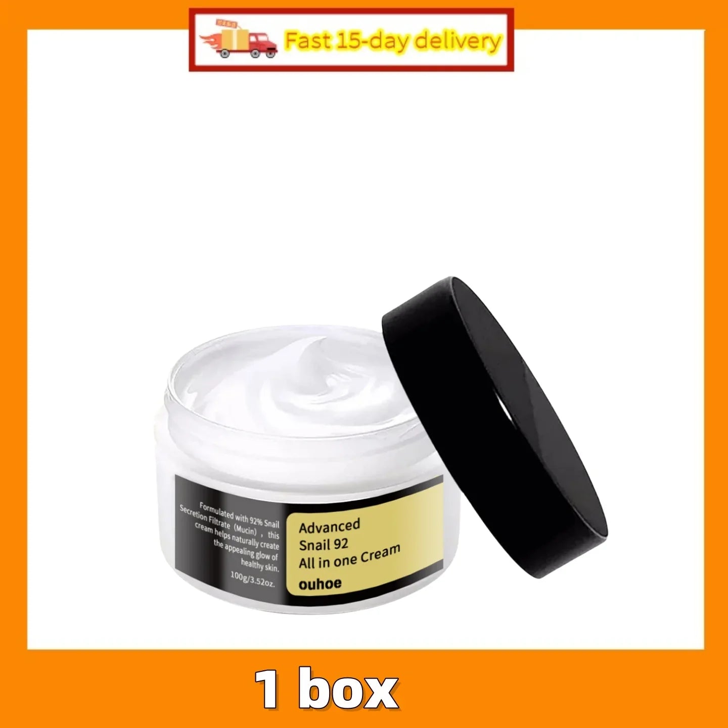 100 g de mucina de caracol con colágeno