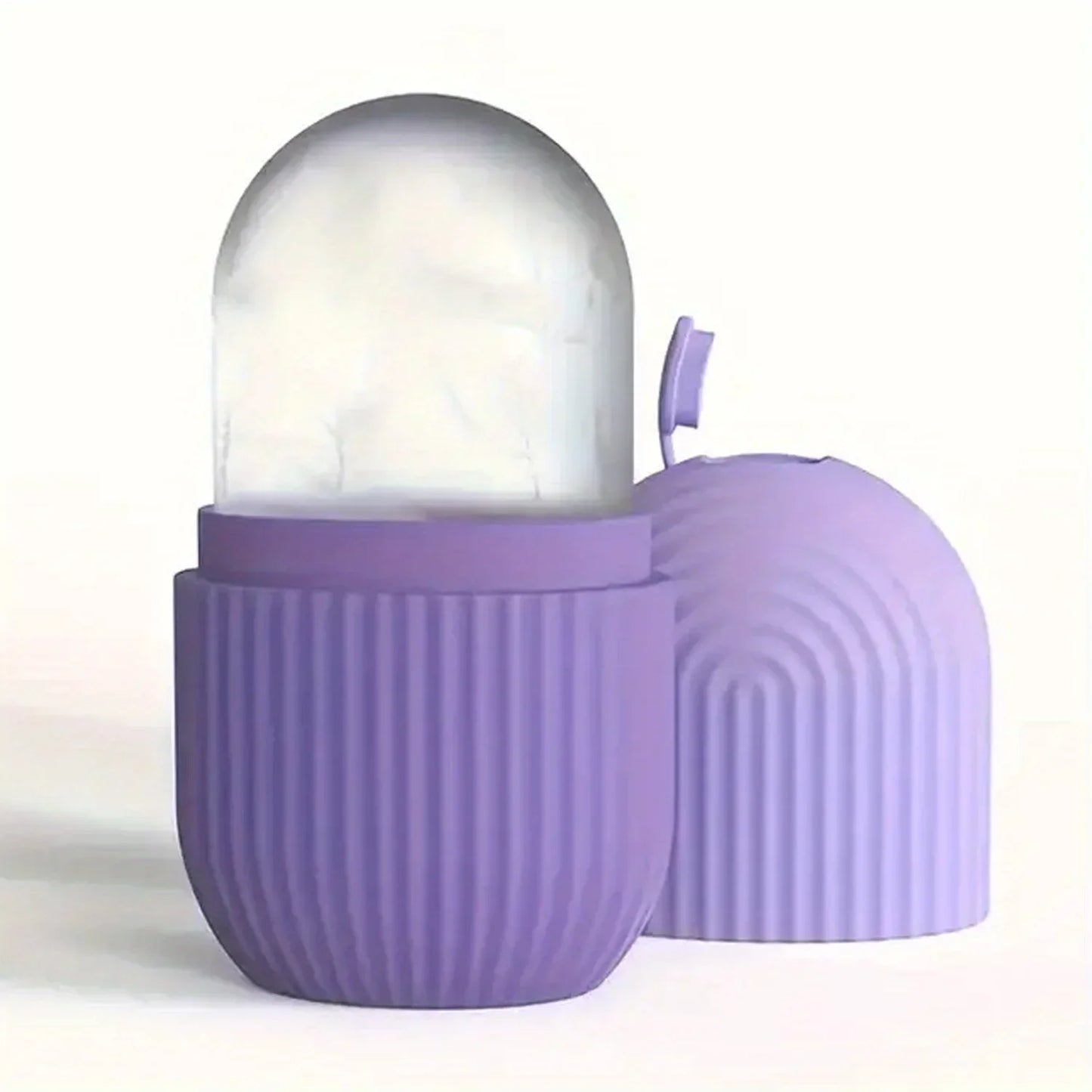 Molde de silicona para cubitos de hielo faciales de belleza facial