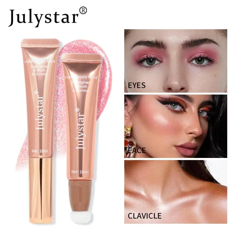 Brillo de lápiz de maquillaje multifuncional