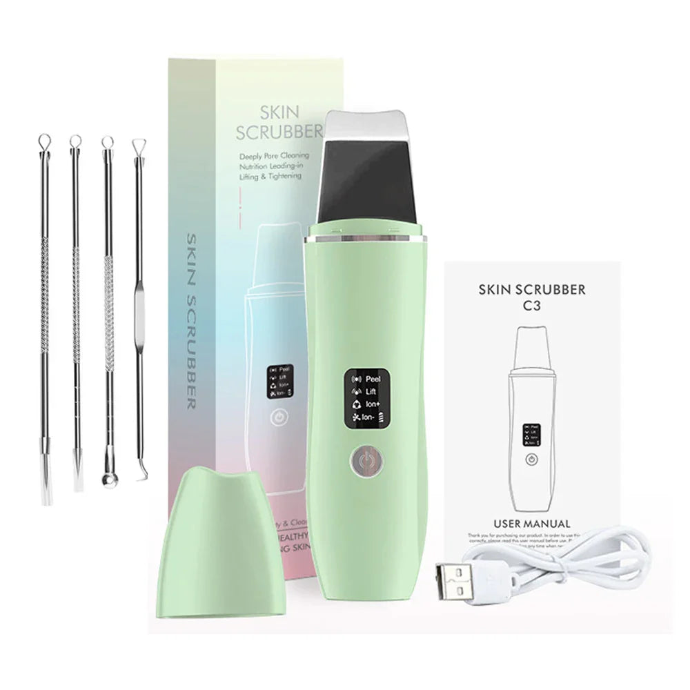 Eliminador de puntos negros, limpieza facial profunda