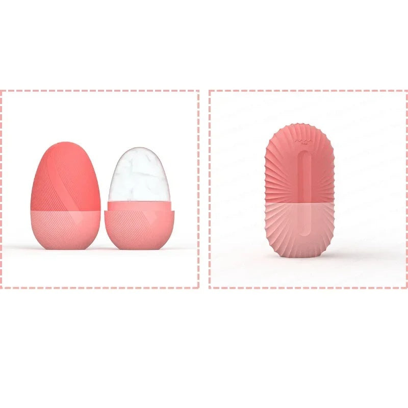 Juego de herramientas de belleza facial con rodillo de hielo